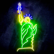 The Statue of Liberty Ultra-Bright LED Sign with Remote (Neon-Style, LED Technology) - LED Gift Works