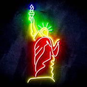 The Statue of Liberty Ultra-Bright LED Sign with Remote (Neon-Style, LED Technology) - LED Gift Works
