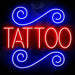 Tattoo Ultra-Bright LED Sign with Remote (Neon-Style, LED Technology) - Way Up Gifts