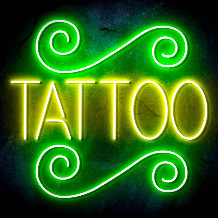 Tattoo Ultra-Bright LED Sign with Remote (Neon-Style, LED Technology) - Way Up Gifts
