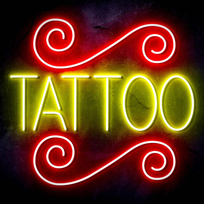 Tattoo Ultra-Bright LED Sign with Remote (Neon-Style, LED Technology) - Way Up Gifts