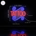 Tattoo Ultra-Bright LED Sign with Remote (Neon-Style, LED Technology) - Way Up Gifts