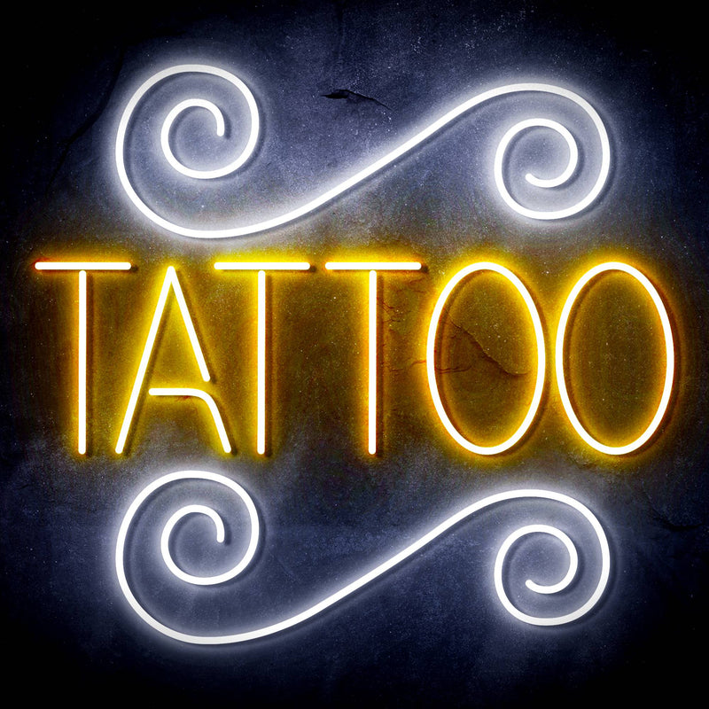 Tattoo Ultra-Bright LED Sign with Remote (Neon-Style, LED Technology) - LED Gift Works