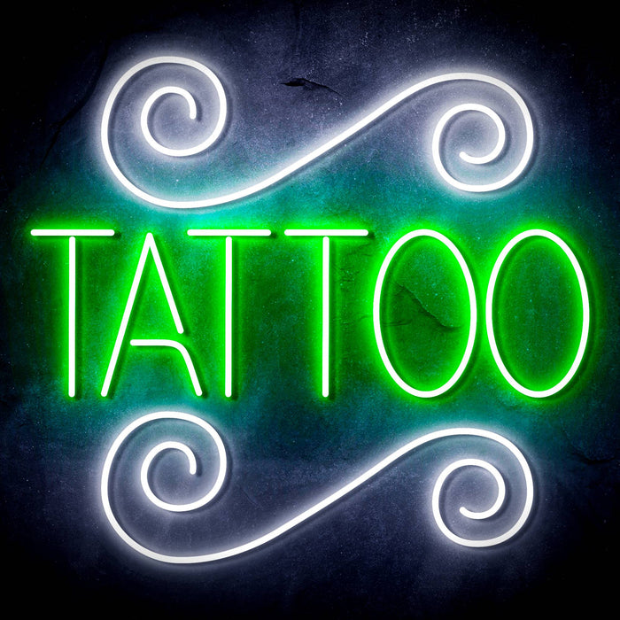 Tattoo Ultra-Bright LED Sign with Remote (Neon-Style, LED Technology) - Way Up Gifts