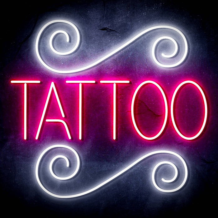 Tattoo Ultra-Bright LED Sign with Remote (Neon-Style, LED Technology) - Way Up Gifts