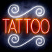 Tattoo Ultra-Bright LED Sign with Remote (Neon-Style, LED Technology) - Way Up Gifts