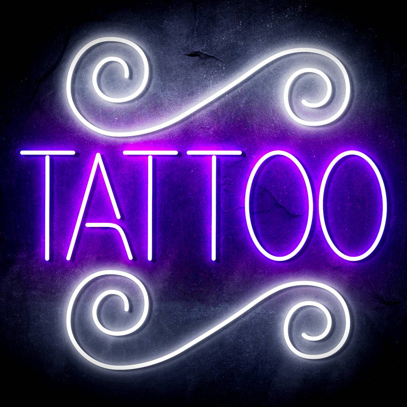 Tattoo Ultra-Bright LED Sign with Remote (Neon-Style, LED Technology) - LED Gift Works