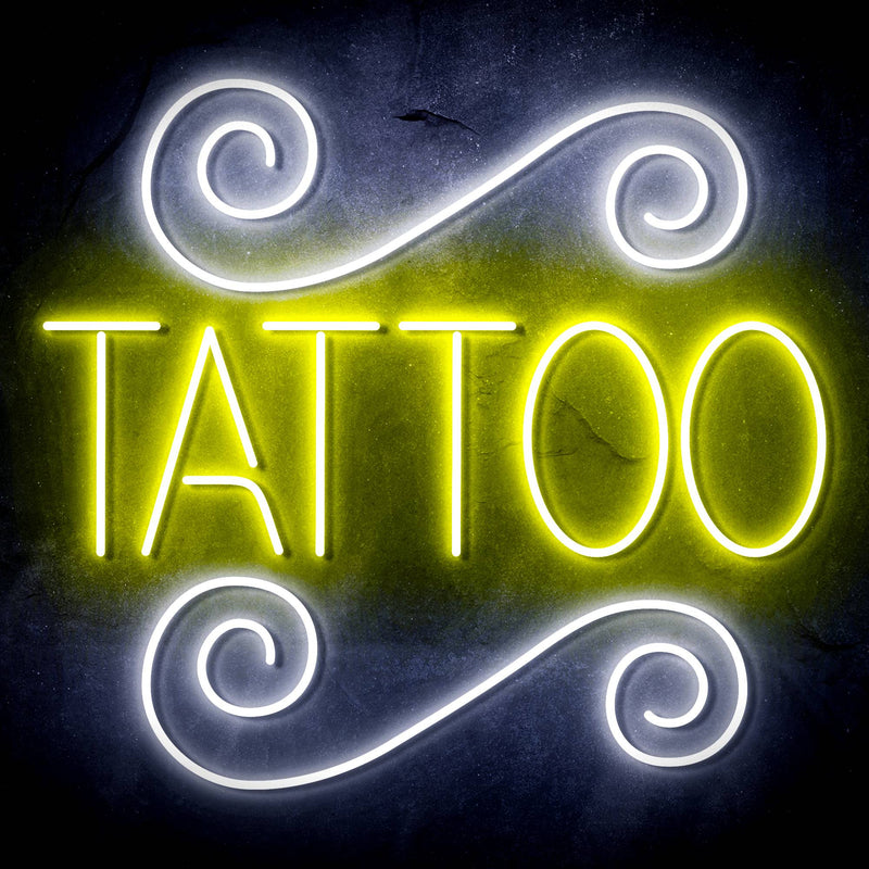 Tattoo Ultra-Bright LED Sign with Remote (Neon-Style, LED Technology) - LED Gift Works
