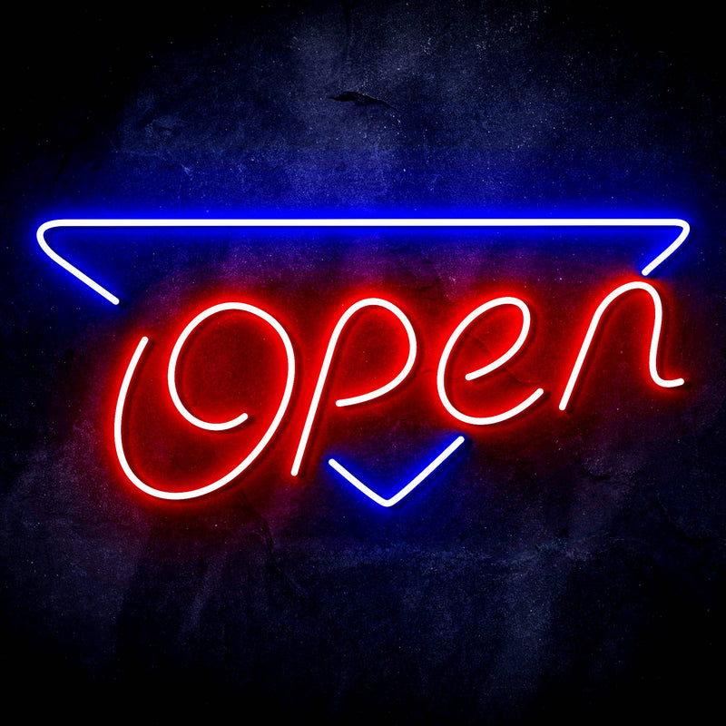 Open Ultra-Bright LED Sign with Remote (Neon-Style, LED Technology) - LED Gift Works