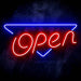 Open Ultra-Bright LED Sign with Remote (Neon-Style, LED Technology) - Way Up Gifts