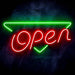 Open Ultra-Bright LED Sign with Remote (Neon-Style, LED Technology) - Way Up Gifts