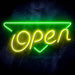 Open Ultra-Bright LED Sign with Remote (Neon-Style, LED Technology) - Way Up Gifts