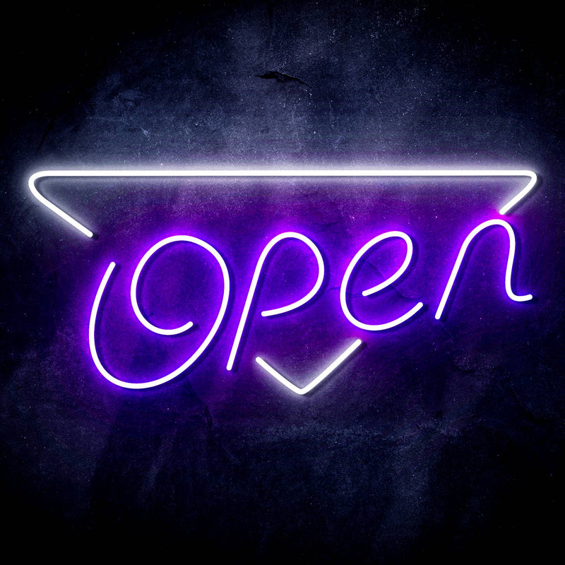 Open Ultra-Bright LED Sign with Remote (Neon-Style, LED Technology) - LED Gift Works