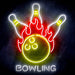 Bowling Ultra-Bright LED Sign with Remote (Neon-Style, LED Technology) - Way Up Gifts