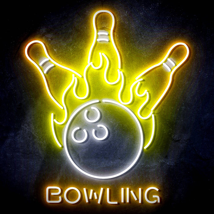 Bowling Ultra-Bright LED Sign with Remote (Neon-Style, LED Technology) - Way Up Gifts