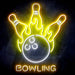 Bowling Ultra-Bright LED Sign with Remote (Neon-Style, LED Technology) - Way Up Gifts
