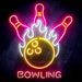 Bowling Ultra-Bright LED Sign with Remote (Neon-Style, LED Technology) - Way Up Gifts