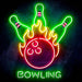 Bowling Ultra-Bright LED Sign with Remote (Neon-Style, LED Technology) - Way Up Gifts