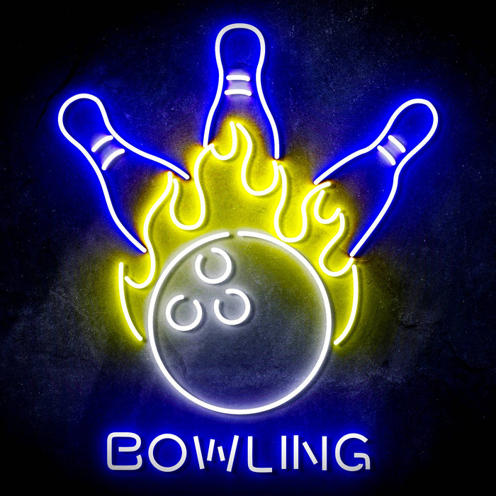 Bowling Ultra-Bright LED Sign with Remote (Neon-Style, LED Technology) - Way Up Gifts