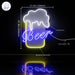 Beer Ultra-Bright LED Sign with Remote (Neon-Style, LED Technology) - Way Up Gifts