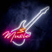 Electronic Guitar Music Shop Ultra-Bright LED Sign with Remote (Neon-Style, LED Technology) - Way Up Gifts