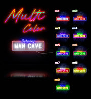Entering Man Cave Ultra-Bright LED Sign with Remote (Neon-Style, LED Technology) - LED Gift Works