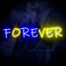 Forever (Over) Ultra-Bright LED Sign with Remote (Neon-Style, LED Technology) - Way Up Gifts