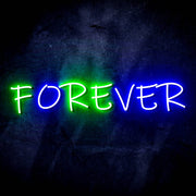 Forever (Over) Ultra-Bright LED Sign with Remote (Neon-Style, LED Technology) - LED Gift Works
