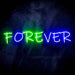 Forever (Over) Ultra-Bright LED Sign with Remote (Neon-Style, LED Technology) - Way Up Gifts