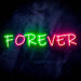 Forever (Over) Ultra-Bright LED Sign with Remote (Neon-Style, LED Technology) - Way Up Gifts