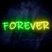 Forever (Over) Ultra-Bright LED Sign with Remote (Neon-Style, LED Technology) - Way Up Gifts