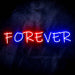 Forever (Over) Ultra-Bright LED Sign with Remote (Neon-Style, LED Technology) - Way Up Gifts