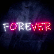 Forever (Over) Ultra-Bright LED Sign with Remote (Neon-Style, LED Technology) - LED Gift Works