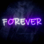 Forever (Over) Ultra-Bright LED Sign with Remote (Neon-Style, LED Technology) - LED Gift Works