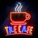 Coffee The Cafe Ultra-Bright LED Sign with Remote (Neon-Style, LED Technology) - Way Up Gifts