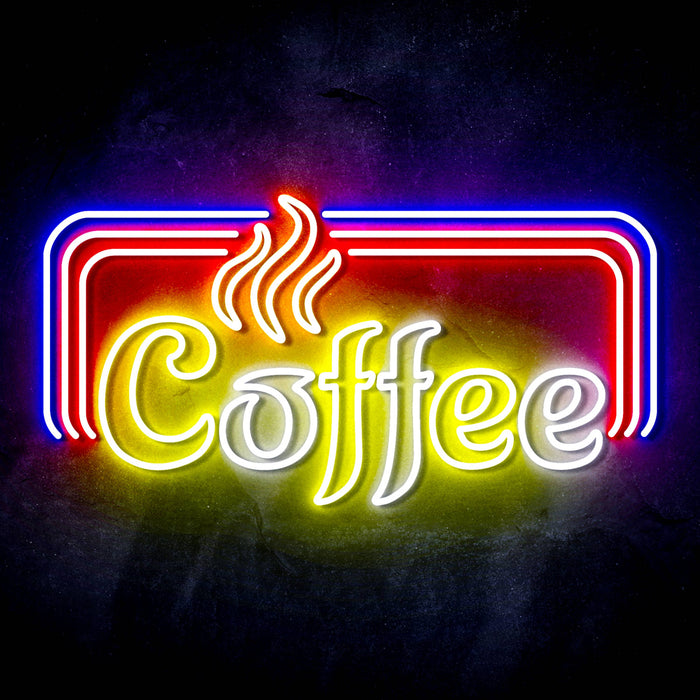 Hot Coffee Ultra-Bright LED Sign with Remote (Neon-Style, LED Technology) - Way Up Gifts