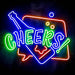 Beer Bottle Cheers Ultra-Bright LED Sign with Remote (Neon-Style, LED Technology) - Way Up Gifts