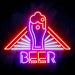 Beer Ultra-Bright LED Sign with Remote (Neon-Style, LED Technology) - Way Up Gifts