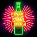 Enjoy Your Beer Ultra-Bright LED Sign with Remote (Neon-Style, LED Technology) - Way Up Gifts