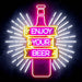 Enjoy Your Beer Ultra-Bright LED Sign with Remote (Neon-Style, LED Technology) - Way Up Gifts