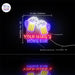 Custom Ultra-Bright Beer Mugs Bar LED Sign with Remote (Neon-Style, LED Technology) - Way Up Gifts