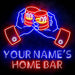 Personalized Ultra-Bright Whiskey Home Bar LED Sign with Remote (Neon-Style, LED Technology) - Way Up Gifts