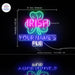 Personalized Ultra-Bright Irish Pub LED Sign with Remote (Neon-Style, LED Technology) - Way Up Gifts