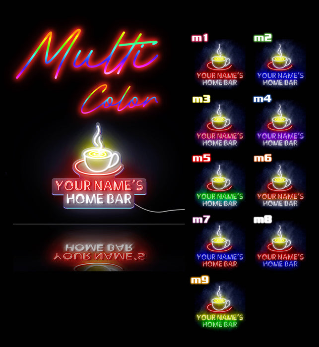 Custom Ultra-Bright Kitchen Coffee Shop LED Sign with Remote (Neon-Style, LED Technology) - Way Up Gifts