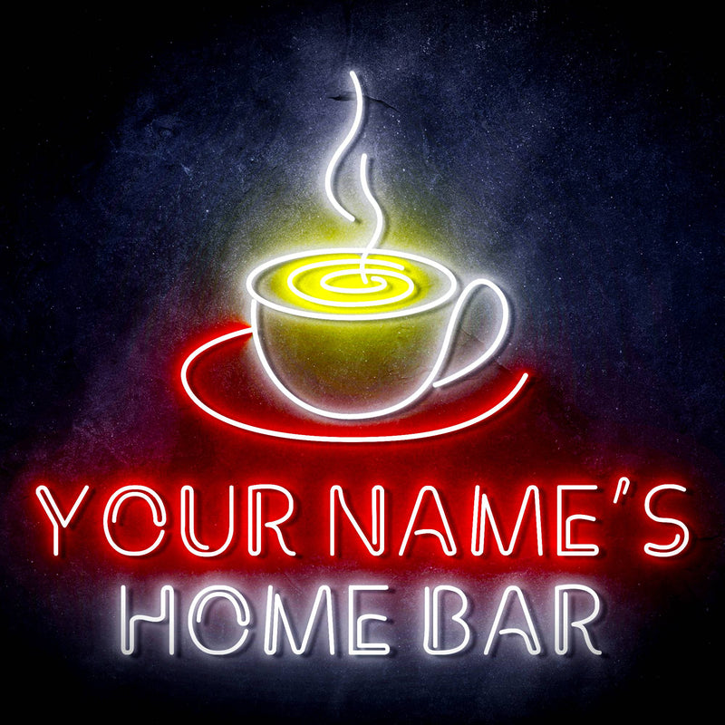 Custom Ultra-Bright Kitchen Coffee Shop LED Sign with Remote (Neon-Style, LED Technology) - LED Gift Works