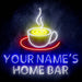 Custom Ultra-Bright Kitchen Coffee Shop LED Sign with Remote (Neon-Style, LED Technology) - Way Up Gifts