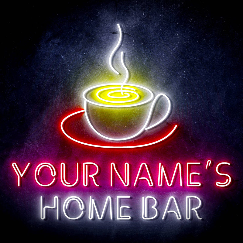Custom Ultra-Bright Kitchen Coffee Shop LED Sign with Remote (Neon-Style, LED Technology) - LED Gift Works