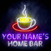 Custom Ultra-Bright Kitchen Coffee Shop LED Sign with Remote (Neon-Style, LED Technology) - Way Up Gifts