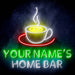 Custom Ultra-Bright Kitchen Coffee Shop LED Sign with Remote (Neon-Style, LED Technology) - Way Up Gifts