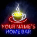 Custom Ultra-Bright Kitchen Coffee Shop LED Sign with Remote (Neon-Style, LED Technology) - Way Up Gifts
